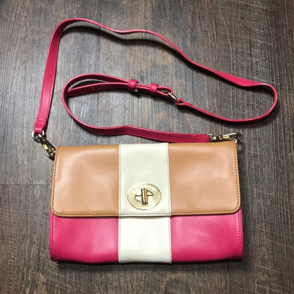 Spartina Leather Crossbody Purse